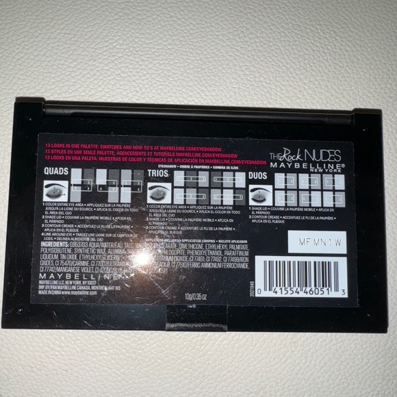 Maybelline New York The Rock Nudes Palette & Maybelline 24 hr Eye Color Tattoo - Picture 3 of 7